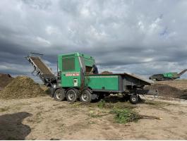 Bérdarálás JENZ BA 725D aprítógéppel