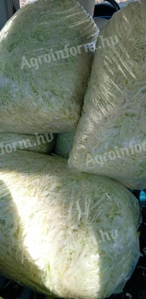 Frissen gyalult agressor káposzta 10 kg-os kiszerelésben