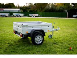 Új német TPV 1310/75 - kisméretű utánfutó akciósan csak bruttó 315.000 Ft