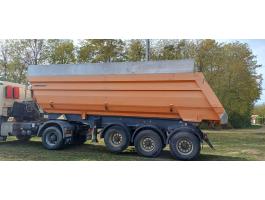 Eladó MEILLER TR3 MHPS nyerges félpótkocsi gabonaszállításhoz magasítva