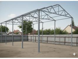 Új VASVÁZAS SZÍN,  CSARNOK,  TETŐSZERKEZET,  TÁROLÓ AKCIÓS ÁRON ELADÓ