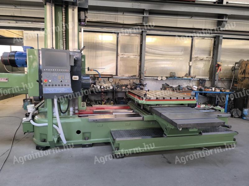 TOS W100 CNC horizont fúró marómű