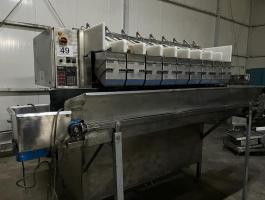 Newtec H2009XB többfejes mérleg – Precíziós csomagológép zöldségekhez és gyümölcsökhöz