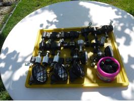 Eladó új kerékpár dinamók és lámpák