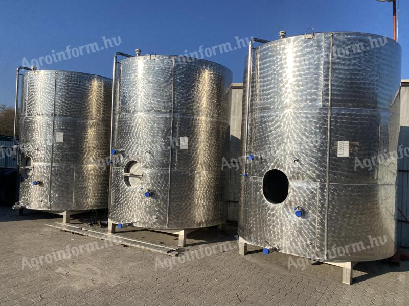 Tartály inox rozsdamentes boros, élelmiszeres eladó