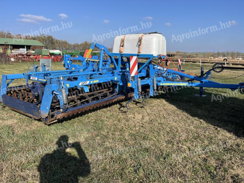 Farmet kompaktor 6 méter munkaszélességgel, kiváló állapotban eladó