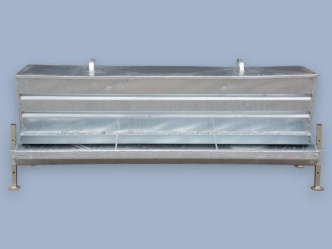 Tartályos iker juh önetető tetővel – időjárásálló, higiénikus takarmányozás Tartályos iker juh önetető tetővel – időjárásálló, higiénikus takarmányozás