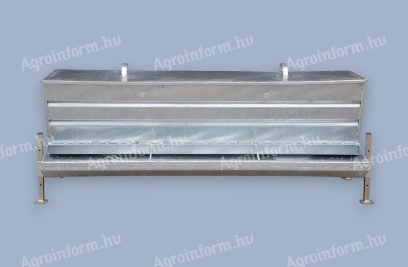 Tartályos iker juh önetető tetővel – időjárásálló, higiénikus takarmányozás