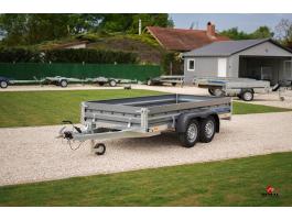 Új 330cm-es (2000kg-os) fékes Faro utánfutó akciósan bruttó 1.399.000 Ft