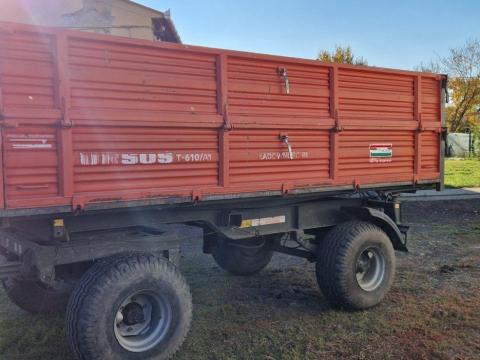 Ursus gyári 3 oldalra billenő pótkocsi eladó