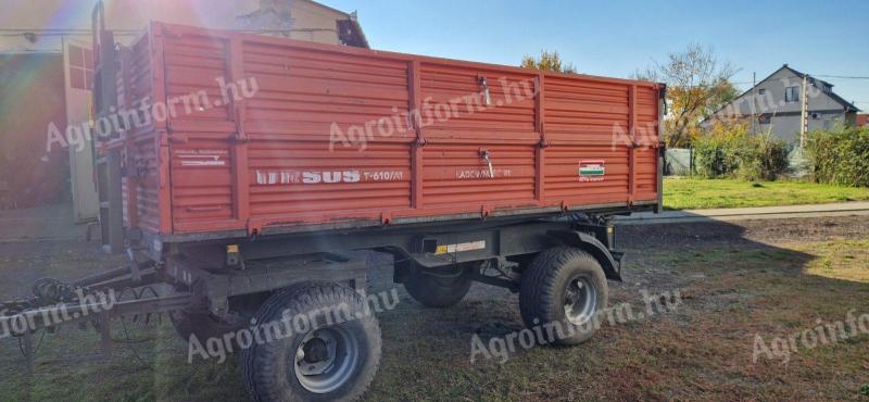 Ursus gyári 3 oldalra billenő pótkocsi eladó