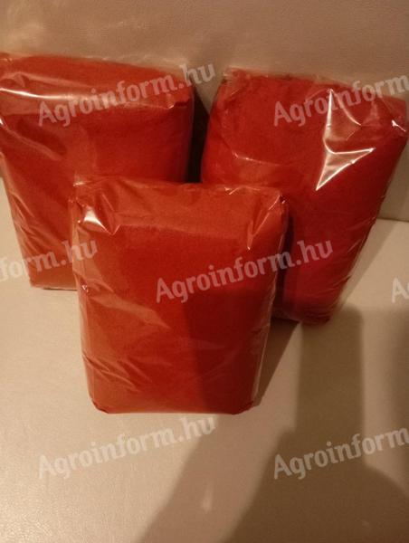 Őrölt házi fűszerpaprika, paprika őrlemény eladó közvetlenül a termelőtől