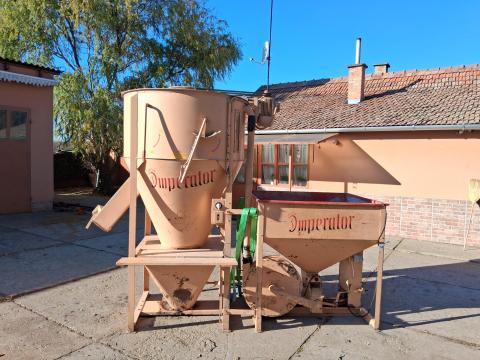 Imperator 10 mázsás tápkeverő terménydaráló kombináció