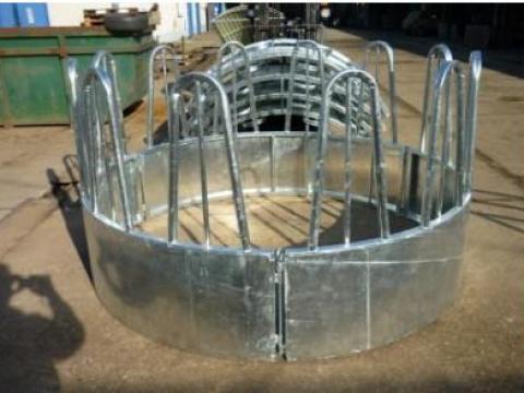 Nagytestű szarvasmarha körbála etető 12 férőhelyes, tűzihorganyzott - 2,2 m átmérő Nagytestű szarvasmarha körbála etető 12 férőhelyes, tűzihorganyzott - 2,2 m átmérő