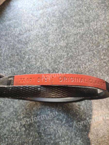 Gyári Claas Kombájn Ékszíj 671013.1 22x2970Li