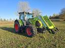 Claas Arion 640 Cebis FL 120 gyári homlokrakodóval