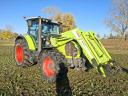 Claas Arion 640 Cebis FL 120 gyári homlokrakodóval