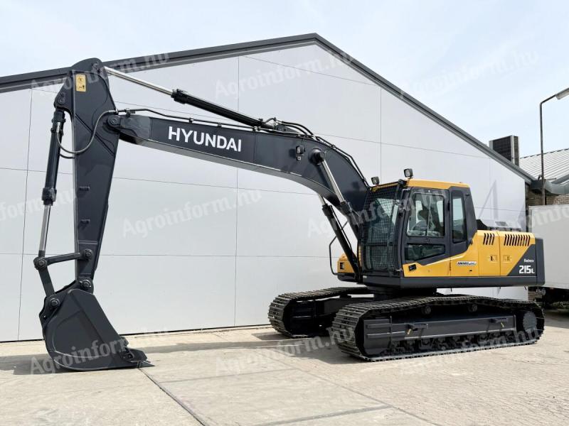 Hyundai R215L Smart Plus / 2025 / 5 üzemóra / Lízing 20%-tól