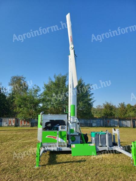 Agrofrost mobil szélgép – professzionális tavaszi fagyvédelem, pályázathoz is ideális