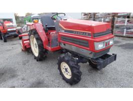Yanmar F195 japán kistraktor talajmaróval