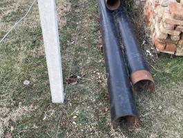 Fekete Acélcső ELADÓ /219x7, 1/