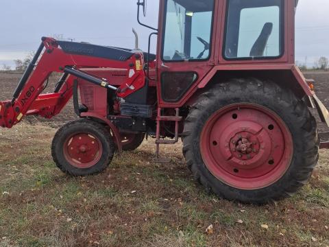 MTZ 550 eladó, műszaki 2029-ig, új homlokrakodóval feláras