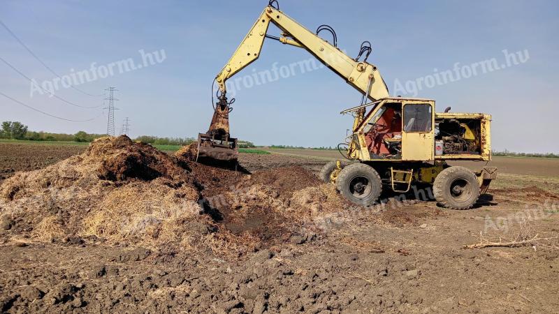 Weimar T174 rakodógép eladó vagy MTZ traktor csere lehetőséggel