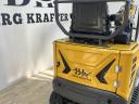 Új Berg Krafter minikotró árokásó Kubota motorral, 1,8 tonnás