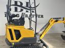Berg Krafter 1600 minikotró, 1,6 tonnás, Kubota motorral