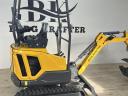 Berg Krafter 1600 minikotró, 1,6 tonnás, Kubota motorral