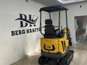 Berg Krafter 1600 minikotró, 1,6 tonnás, Kubota motorral