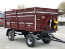 Kéttengelyes 15 tonnás mezőgazdasági pótkocsi eladó