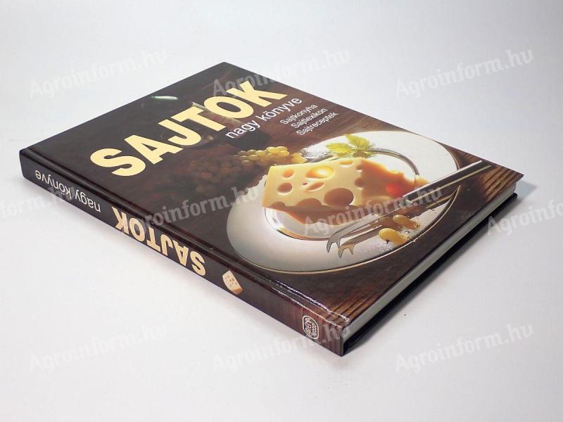 Sajtok nagy könyve (Arena 2000) - Átfogó képes sajtlexikon,  újszerű állapotban