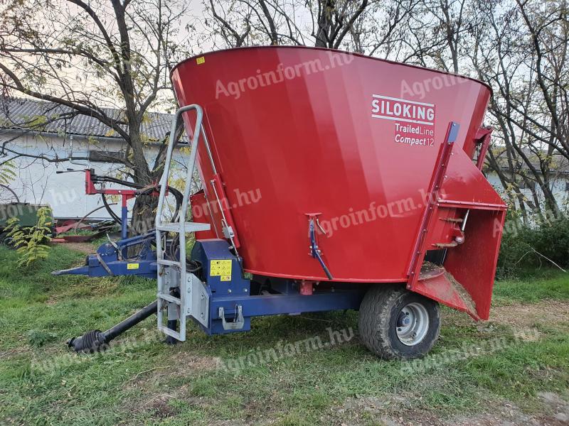 Siloking VM 12 compact takarmánykeverő kocsi