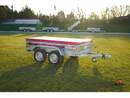 Novemberi akcióval új 233cm-es utánfutó síkponyvával és rendszámmal csak 639.000 Ft