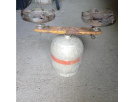 Camping két égőfejes palackos gázfőző eladó Kiskunfélegyházán