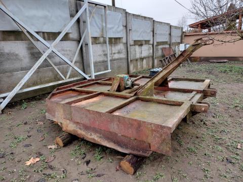 Szárzúzó dupla késes