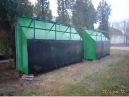 Eladó szüretes kád 80 mázsás befogadóképességgel