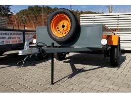 Új strapabíró utánfutó (120x200 cm) Azonnal elvihető