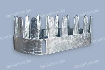 Szarvasmarha hengerbála etető – 16 férőhelyes, erősített, teljes lemezburkolattal