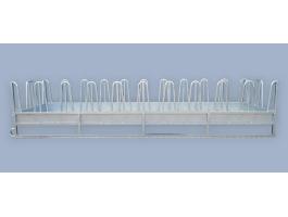 Szarvasmarha etetővályú – szánkótalpas, 24 férőhelyes (L=6 m)