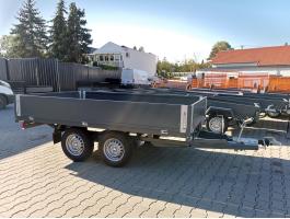 Elvihető már 100.000 Ft-tól! Új strapabíró 180x300 cm utánfutó,  2000 KG