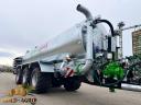 Új Agromax 24 m³ (24.000 l) tridem szippantó tartálykocsi tárcsás injektálóval – előrendelési akció