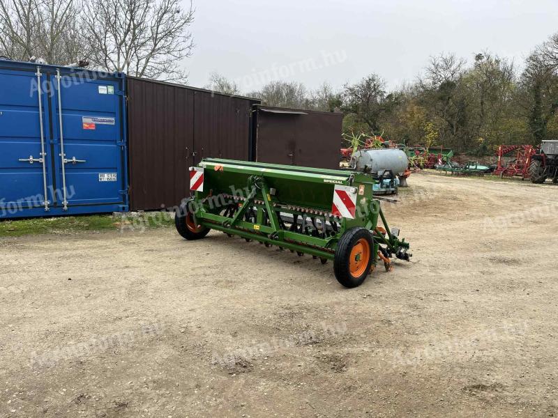 Amazon D9/3m csúszócsoroszlyás gabonavetőgép kiváló állapotban eladó