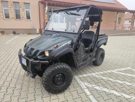 Yamaha Rhino 660 UTV rendszámos, B kategóriával vezethető, vonóhorog, csörlő, 5 év műszakival