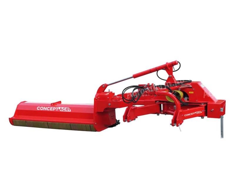 Conceptagri RS-180 oldalkitolású rézsű mulcser