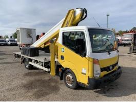 Nissan Cabstar Multitel MT222 - 22 m, 200 kg – emelőkosaras haszongépjármű eladó