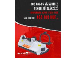 Szárzúzó,  mulcsozó,  kalapácsos zúzó 105 cm (vízszintes tengelyű) / Alpha S Plus