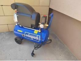 Scheppach HC 26 olajos kompresszor 24L, 8 bar, ingyenes szállítás