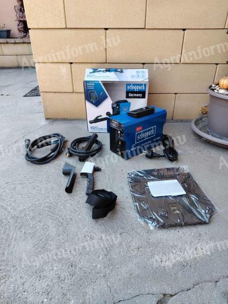 Scheppach WSE 870 – Inverteres hegesztőgép tartozékokkal, 120A, ingyenes szállítás